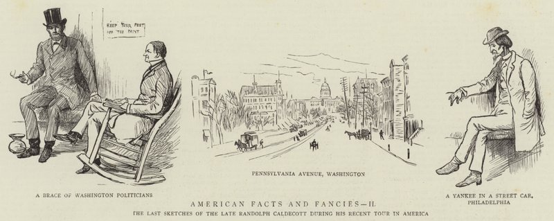 Fakty i fantazje amerykańskie, II autorstwa Randolph Caldecott