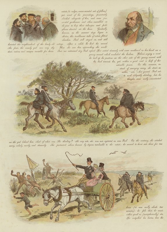 Paul i Virginia, czyli ostatni z przemytników (chromolit) autorstwa Randolph Caldecott