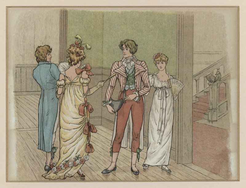 Sir Roger de Coverley autorstwa Randolph Caldecott