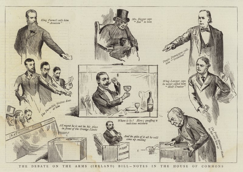 Debata w sprawie ustawy o broni (Irlandia), uwagi w Izbie Gmin autorstwa Randolph Caldecott