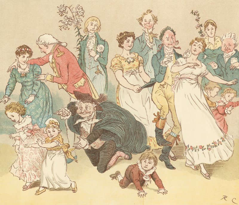 Sam Wielki Panjandrum autorstwa Randolph Caldecott