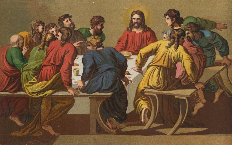 Ostatnia Wieczerza autorstwa Raffaello Sanzio Raphael