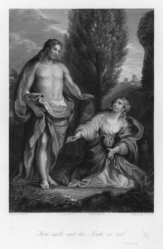 „Nie dotykaj mnie”, Jan XX autorstwa after Raphael