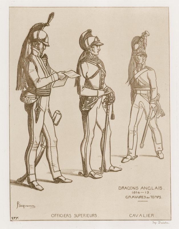Smoki angielskie, 1814-15 autorstwa Raphael Jacquemin