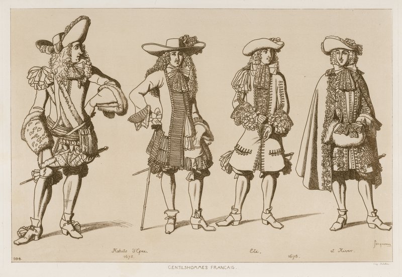 Francuscy panowie z XVII wieku autorstwa Raphael Jacquemin