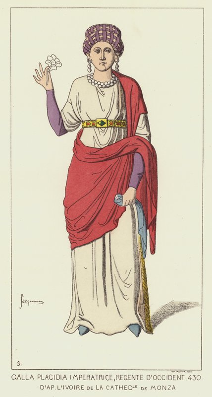 Galla Placydia autorstwa Raphael Jacquemin