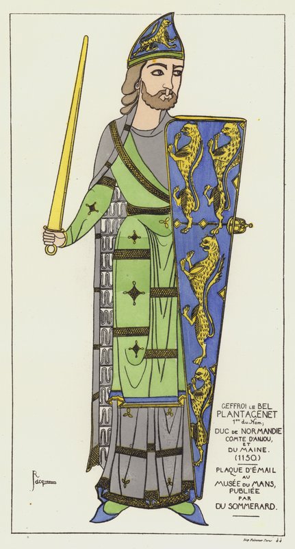Geoffroy Plantagenet autorstwa Raphael Jacquemin
