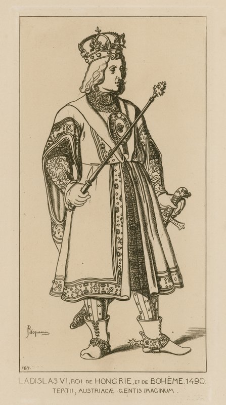 Władysław VI, król Węgier i Czech, 1490 autorstwa Raphael Jacquemin