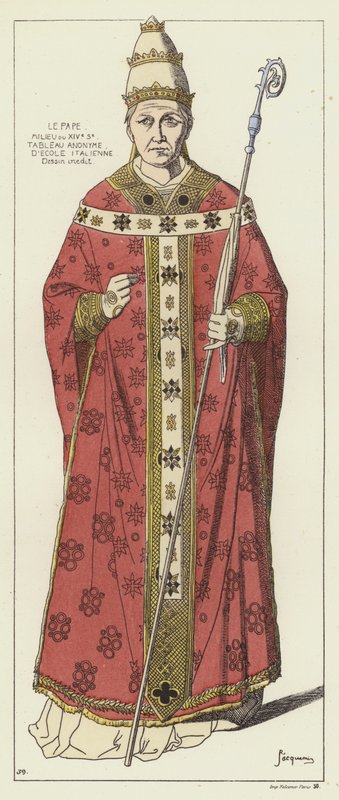 Papież autorstwa Raphael Jacquemin