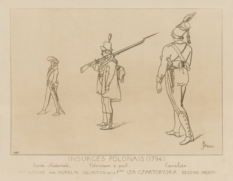 powstańcy polscy, 1794 autorstwa Raphael Jacquemin