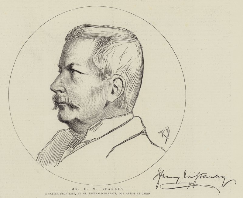 Pan H M Stanley autorstwa Reginald Barratt