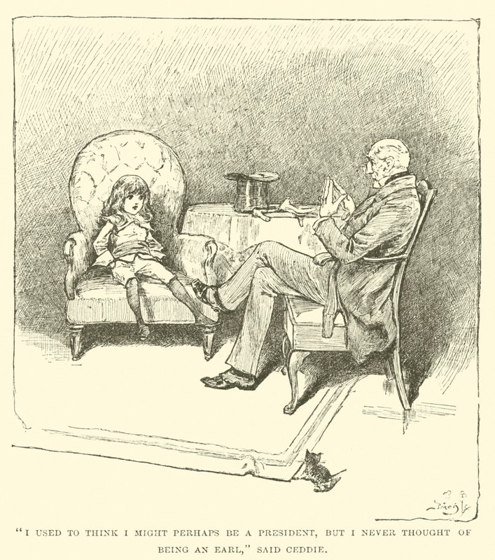 Ilustracja do Małego Lorda Fauntleroy autorstwa Reginald Bathurst Birch