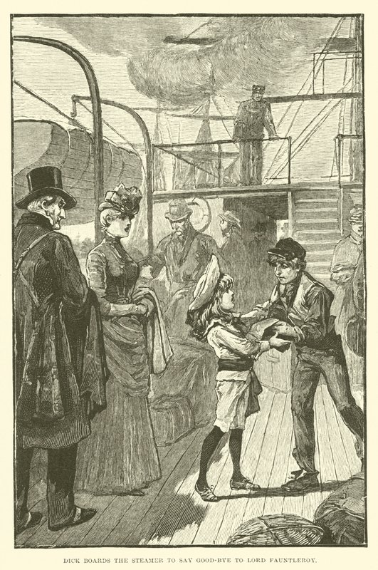 Ilustracja do Małego Lorda Fauntleroy autorstwa Reginald Bathurst Birch