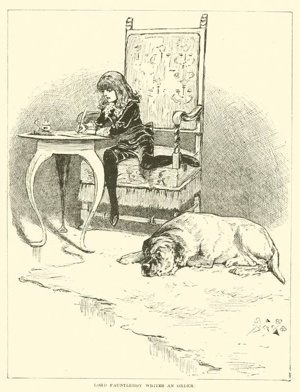 Ilustracja do Małego Lorda Fauntleroy autorstwa Reginald Bathurst Birch