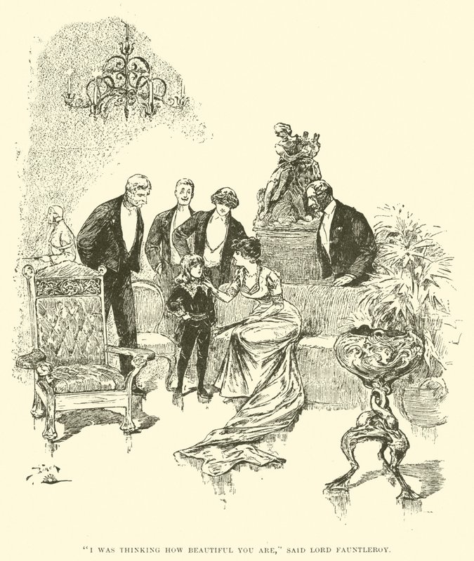 Ilustracja do Małego Lorda Fauntleroy autorstwa Reginald Bathurst Birch
