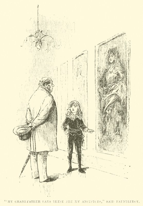 Ilustracja do Małego Lorda Fauntleroy autorstwa Reginald Bathurst Birch