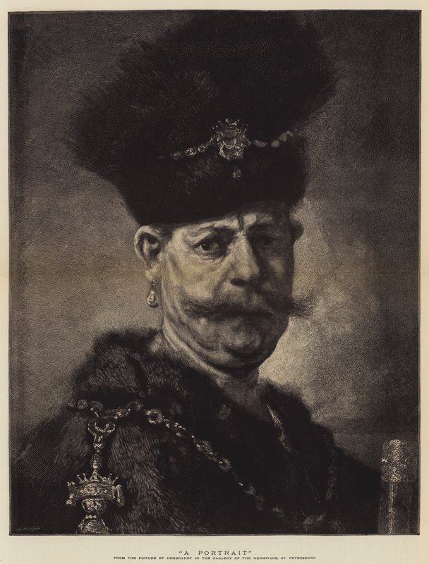 Portret autorstwa Rembrandt van Rijn