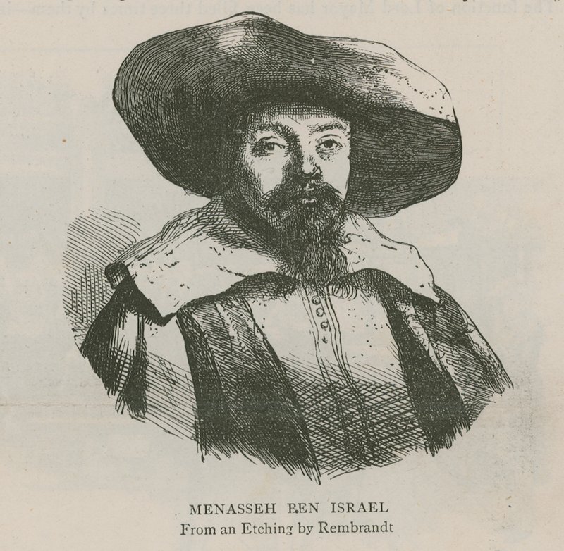 Menasses Ben Izrael autorstwa Rembrandt van Rijn