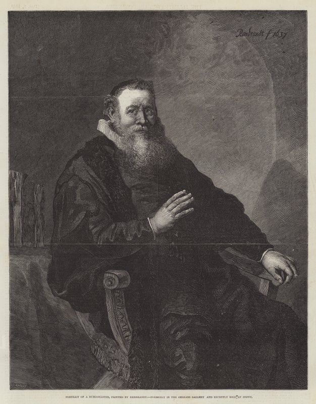 Portret burmistrza autorstwa Rembrandt van Rijn