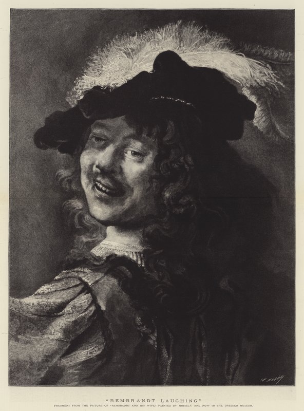 Śmiech Rembrandta autorstwa Rembrandt van Rijn