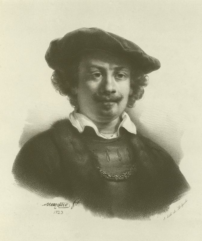 Rembrandt van Rijn, holenderski artysta autorstwa Rembrandt van Rijn