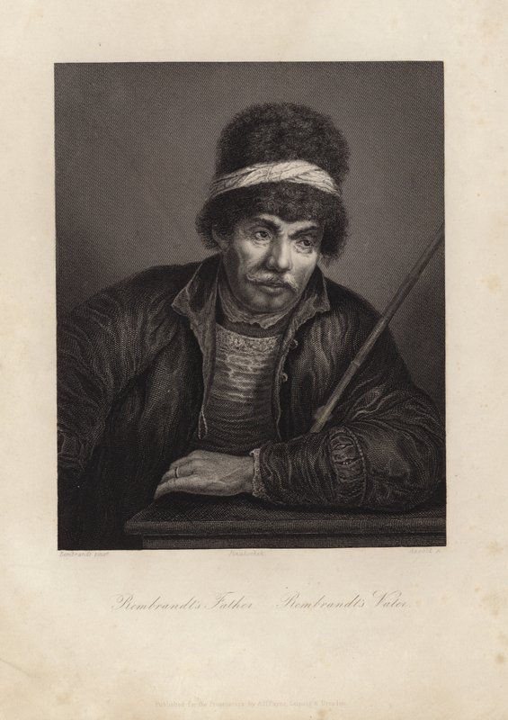 Ojciec Rembrandta autorstwa Rembrandt van Rijn
