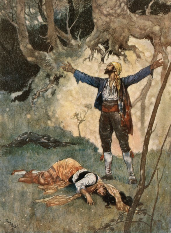 Śmierć Carmen autorstwa René Bull