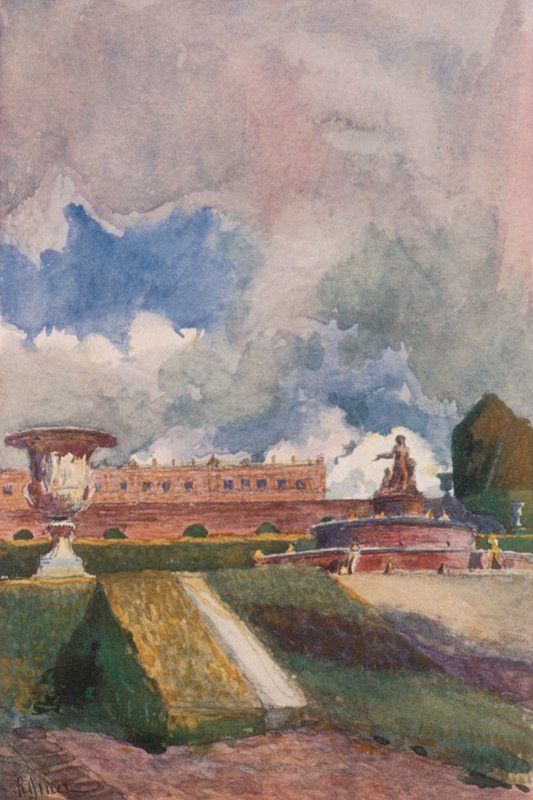 Dorzecze Latony, Wersal autorstwa Rene Binet