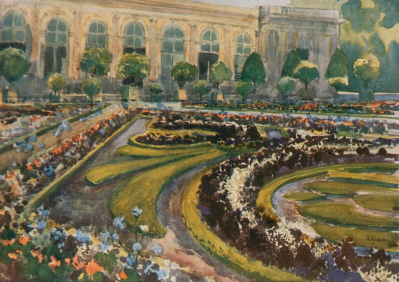 Grand Trianon, Wersal autorstwa Rene Binet