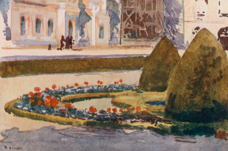 Południowa Parter, Wersal autorstwa Rene Binet