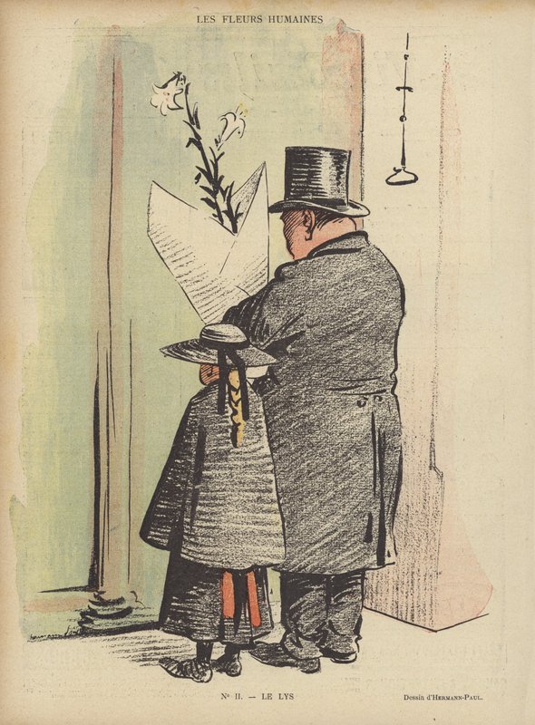 Ilustracja do Le Rire autorstwa Rene George Hermann Paul