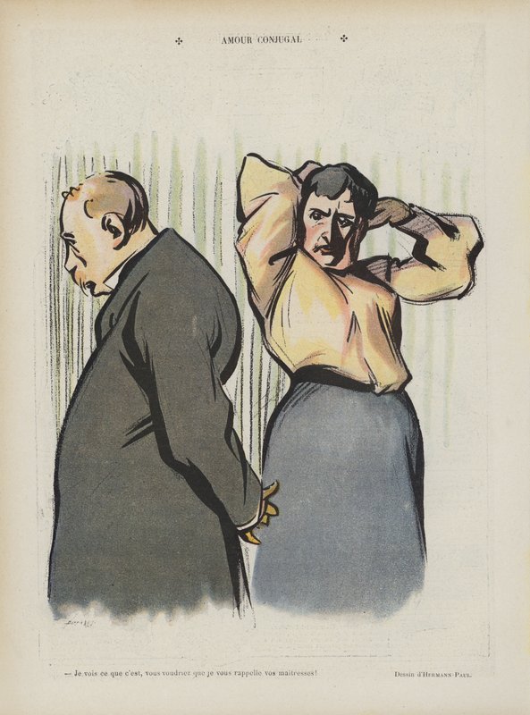 Ilustracja do Le Rire autorstwa Rene George Hermann Paul