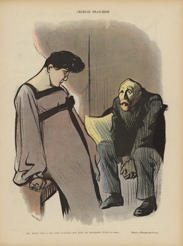 Ilustracja do Le Rire autorstwa Rene George Hermann Paul