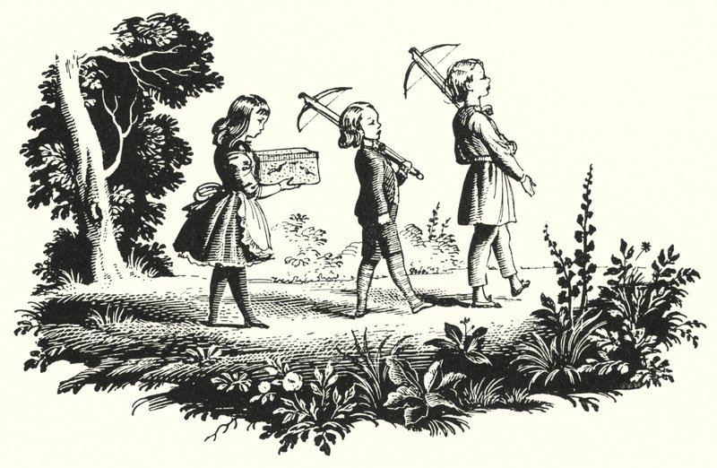 Hans Christian Andersen: Kwiaty małej Idy (lito) autorstwa Rex (after) Whistler