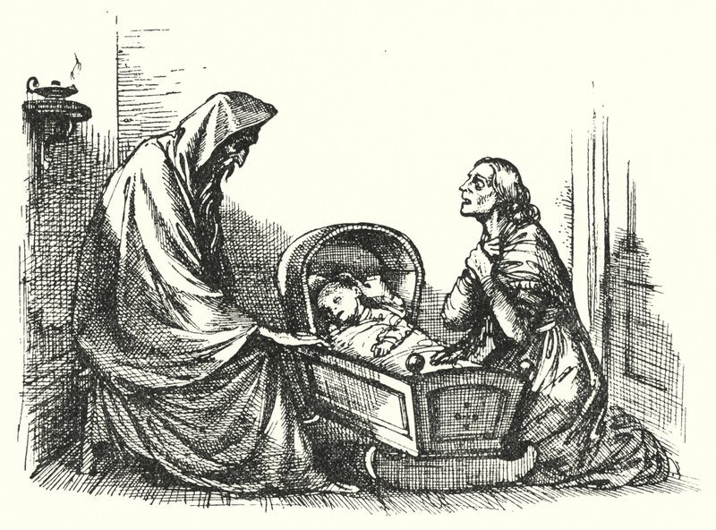 Hans Christian Andersen: Historia matki (lito) autorstwa Rex (after) Whistler