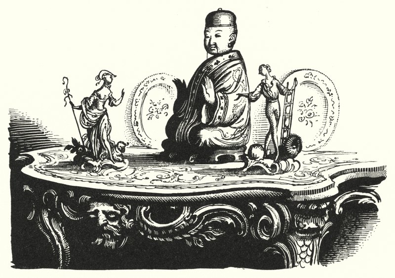 Hans Christian Andersen: Pasterka i kominiarz (lito) autorstwa Rex (after) Whistler