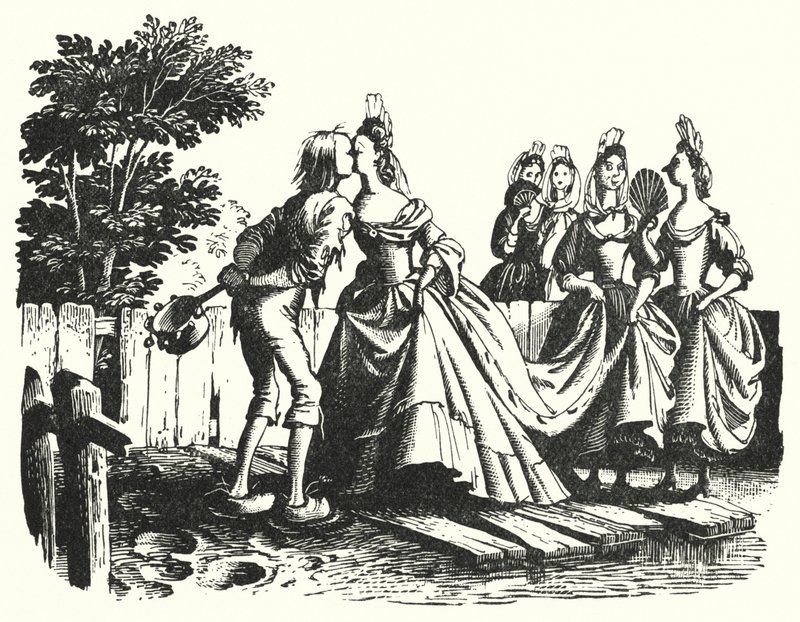 Hans Christian Andersen: Świniopas (lito) autorstwa Rex (after) Whistler
