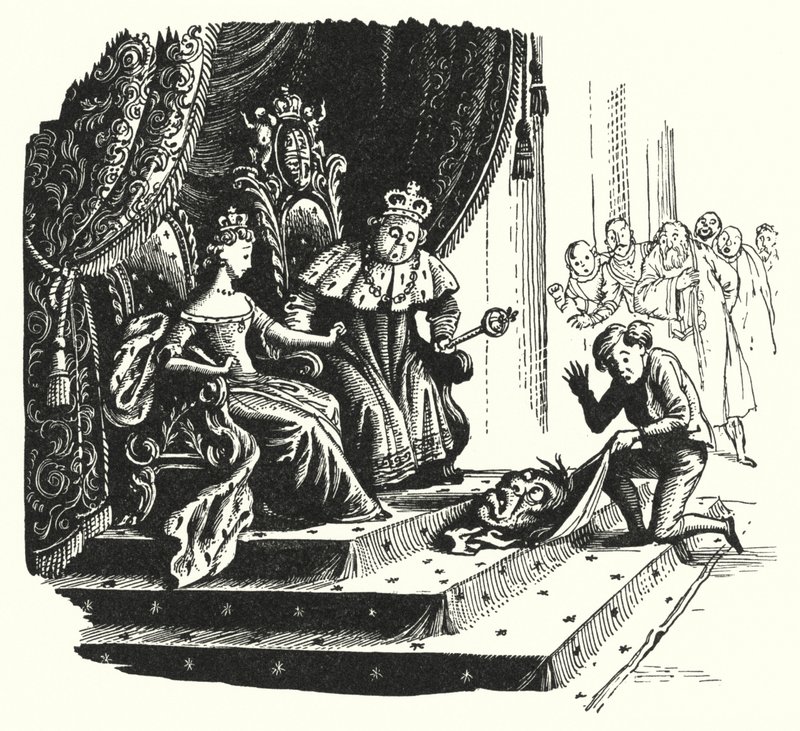 Hans Christian Andersen: Towarzysze w podróży (lito) autorstwa Rex (after) Whistler