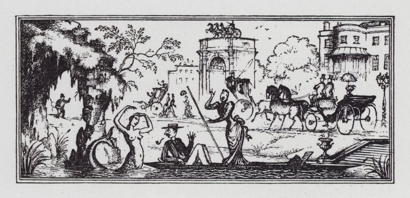 Punting (lito) autorstwa Rex (after) Whistler