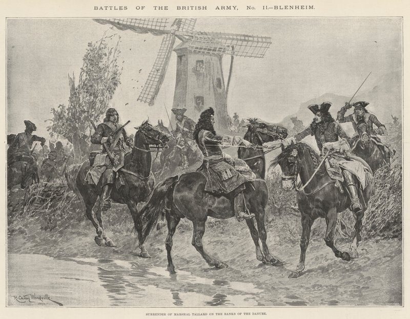 Bitwy armii brytyjskiej, Blenheim autorstwa Richard Caton Woodville junior