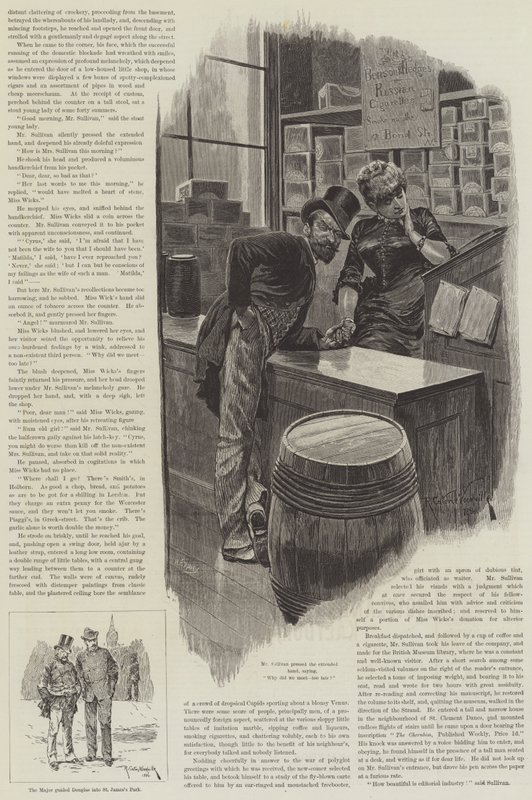 Cynic Fortune, Opowieść o człowieku z sumieniem, David Christie Murray autorstwa Richard Caton Woodville junior