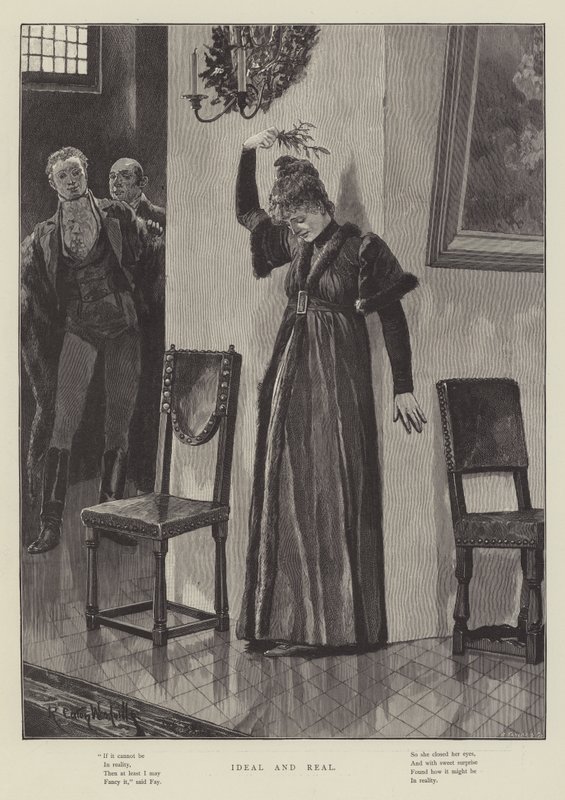 Idealny i prawdziwy autorstwa Richard Caton Woodville junior