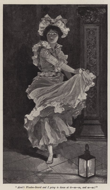 Ilustracja do pułkownika Imperium — Emily Lawless autorstwa Richard Caton Woodville junior