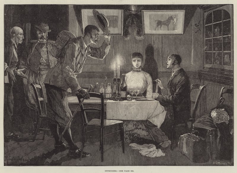 Intruzi autorstwa Richard Caton Woodville junior