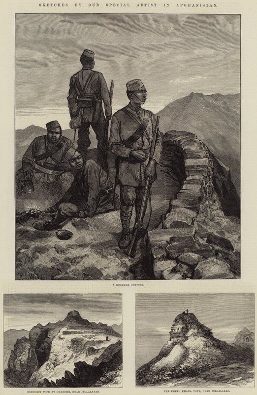 Szkice naszego specjalnego artysty w Afganistanie autorstwa Richard Caton Woodville junior