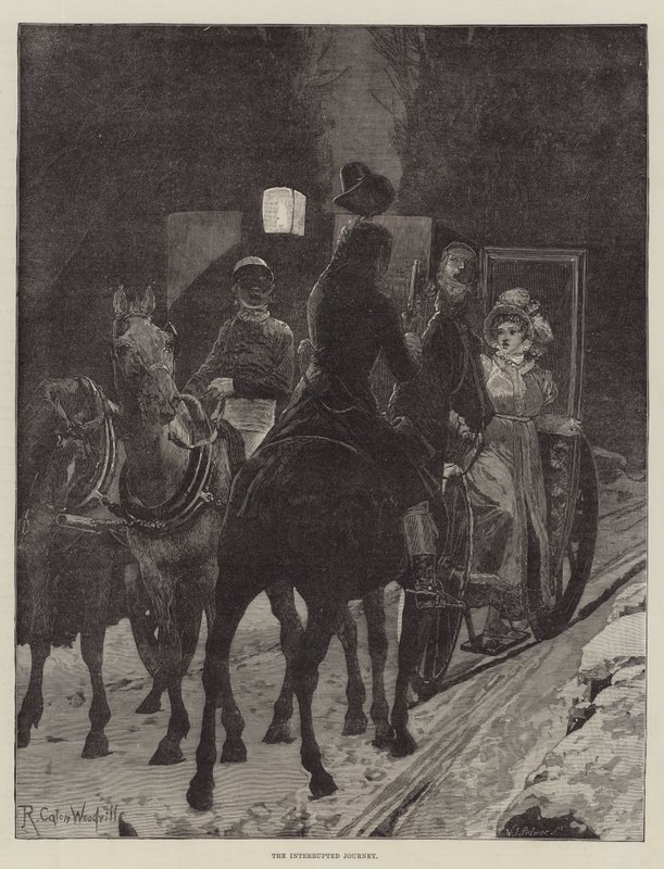 Przerwana podróż autorstwa Richard Caton Woodville junior