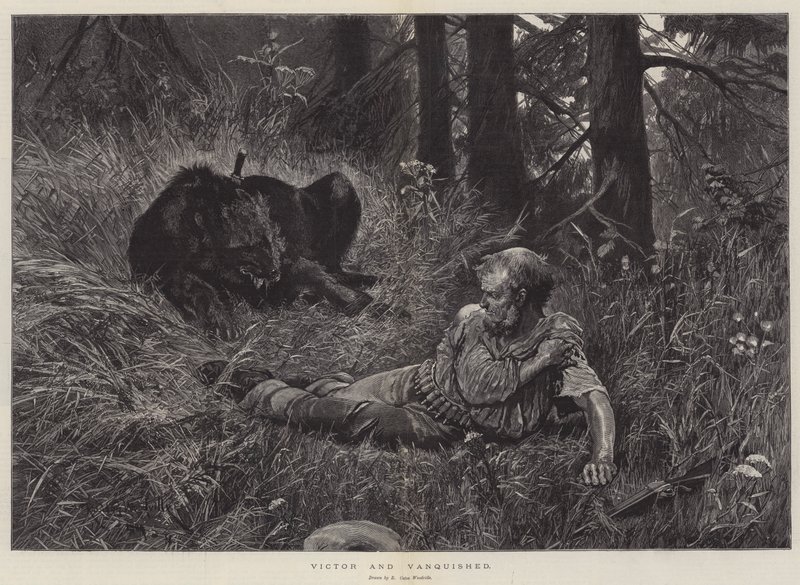 Zwycięzca i zwyciężony autorstwa Richard Caton Woodville junior