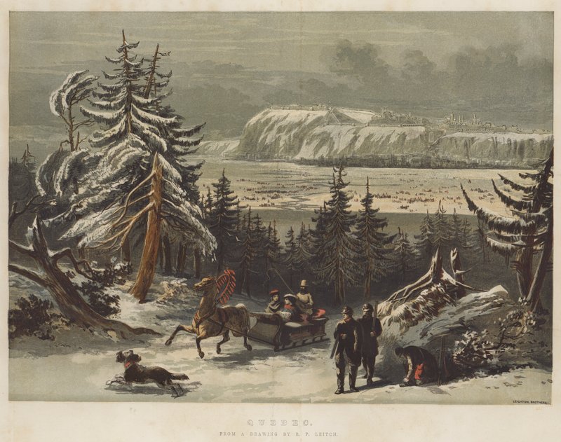 Quebec (chromolitho) autorstwa Richard Principal Leitch