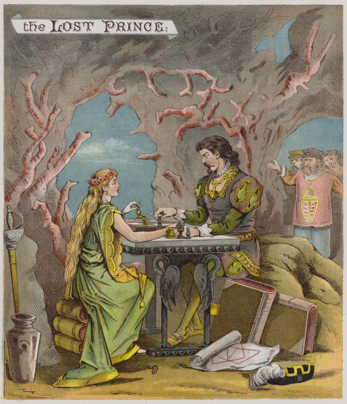 Ilustracja do Burzy (chromolitho) autorstwa Richard Andre