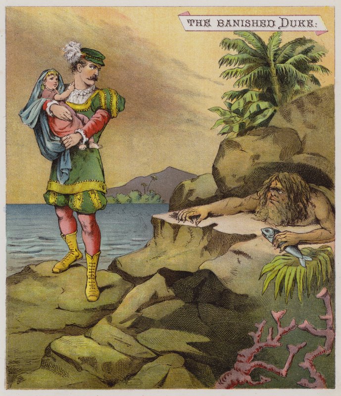 Ilustracja do Burzy (chromolitho) autorstwa Richard Andre
